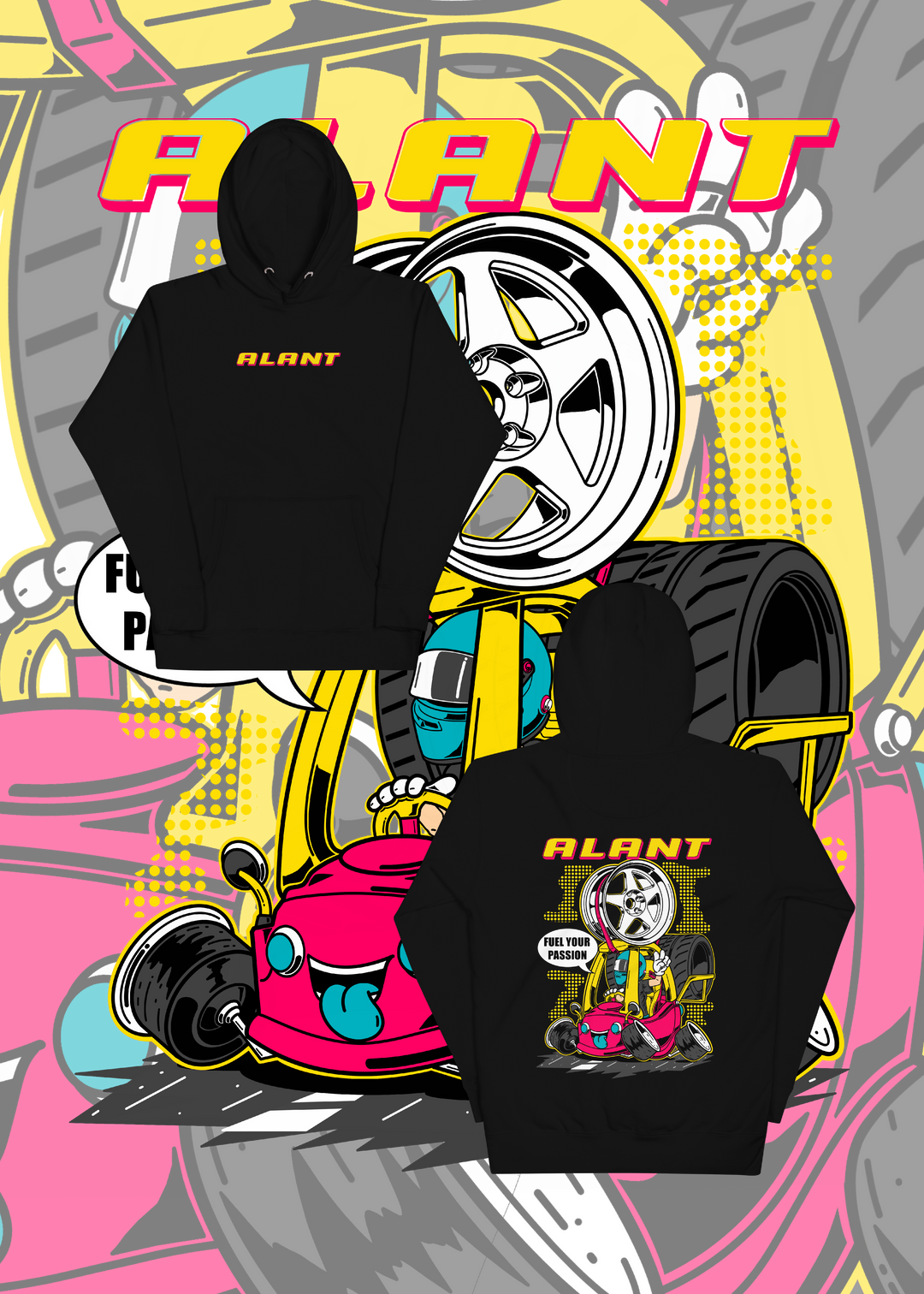 [TWN]★ADAMANT HOODIE LZMFG Safari Division Black Hoodie | Zumiez