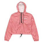 Women’s cropped Cartoon windbreaker