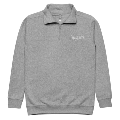 Spaciousness fleece pullover