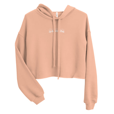 Women’s Crop Flame Hoodie